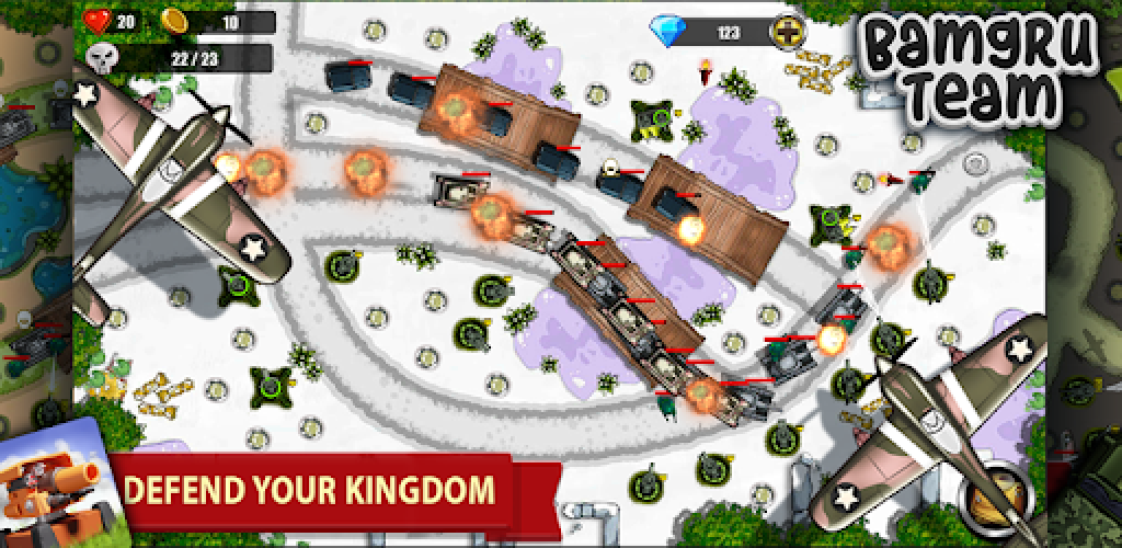 Tower Defense War Strategy Game