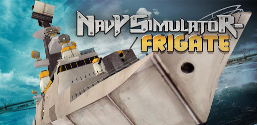 Background 3D Navy Simulation Frigate 