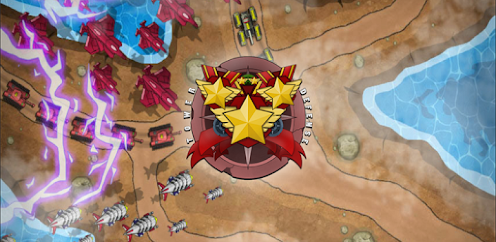 Background Tower Defense Army strategy 